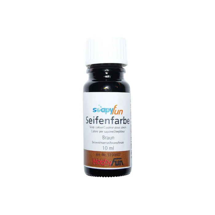 Soapyfun Soap Colour 10ml, Brown