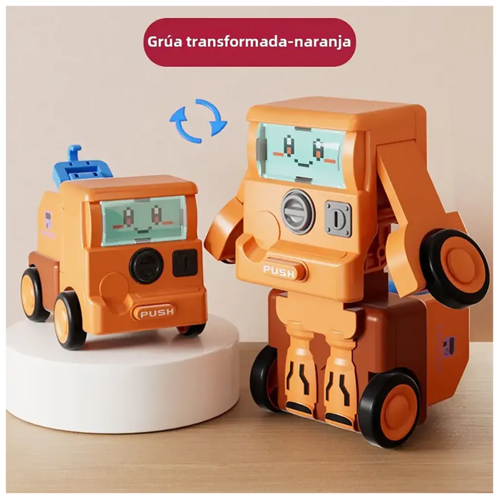 Push 'N Transform Trucks Crane