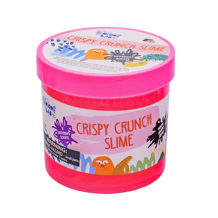 Sensory Lab Scented Crispy Crunch Slime, Pink