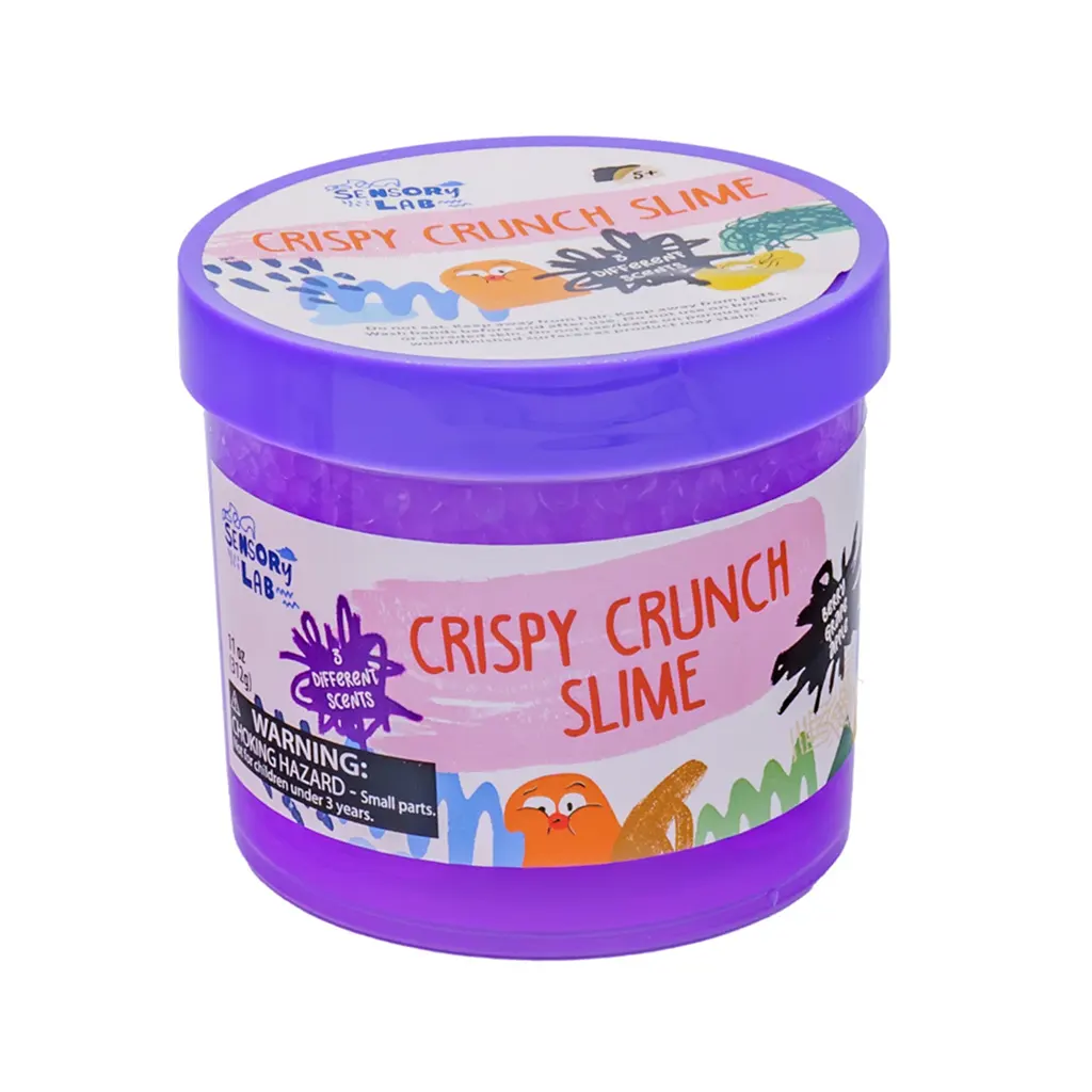 Sensory Lab Scented Crispy Crunch Slime, Violet