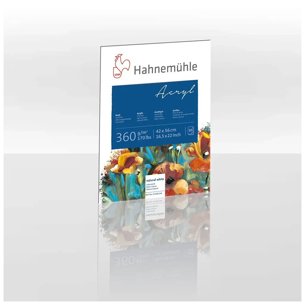 Acrylic Block 360gsm 42x56cm 10 Sheets