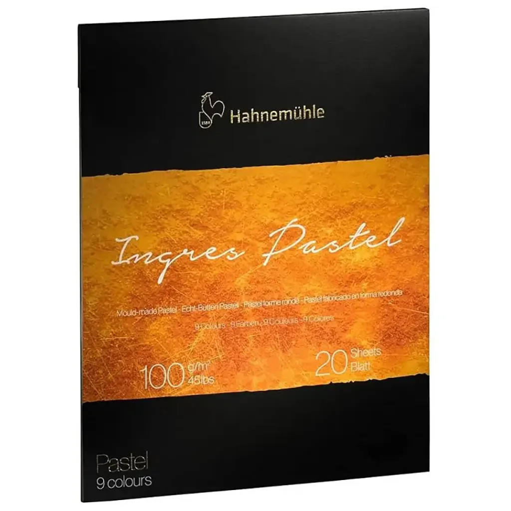The Collection Ingres Pastel 100gsm 9 Colours 30x40cm 20 Sheets