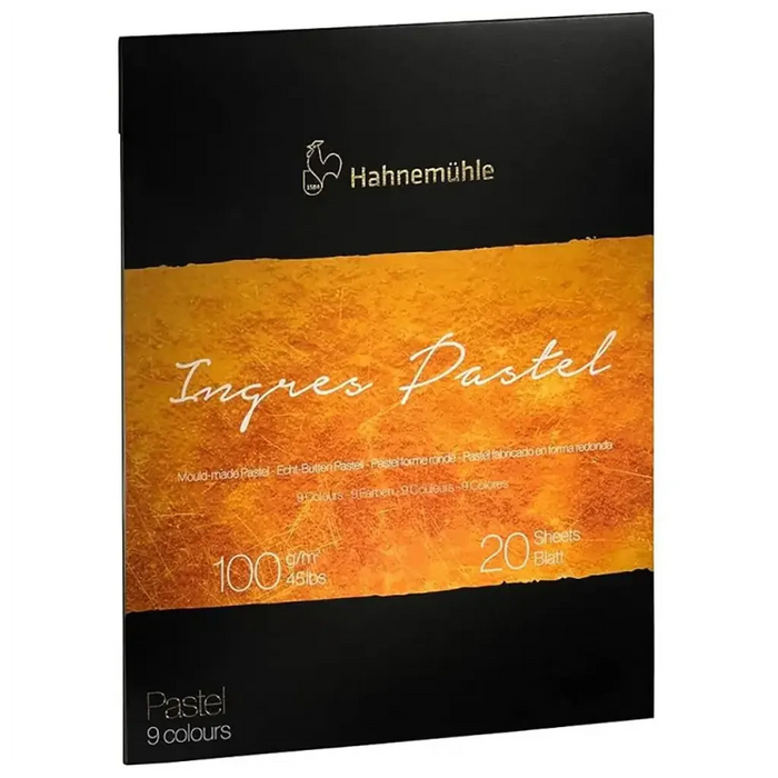 The Collection Ingres Pastel 100gsm 9 Colours 30x40cm 20 Sheets