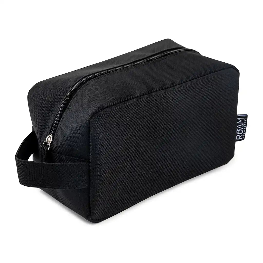 Heathered Toiletry Bag, Black