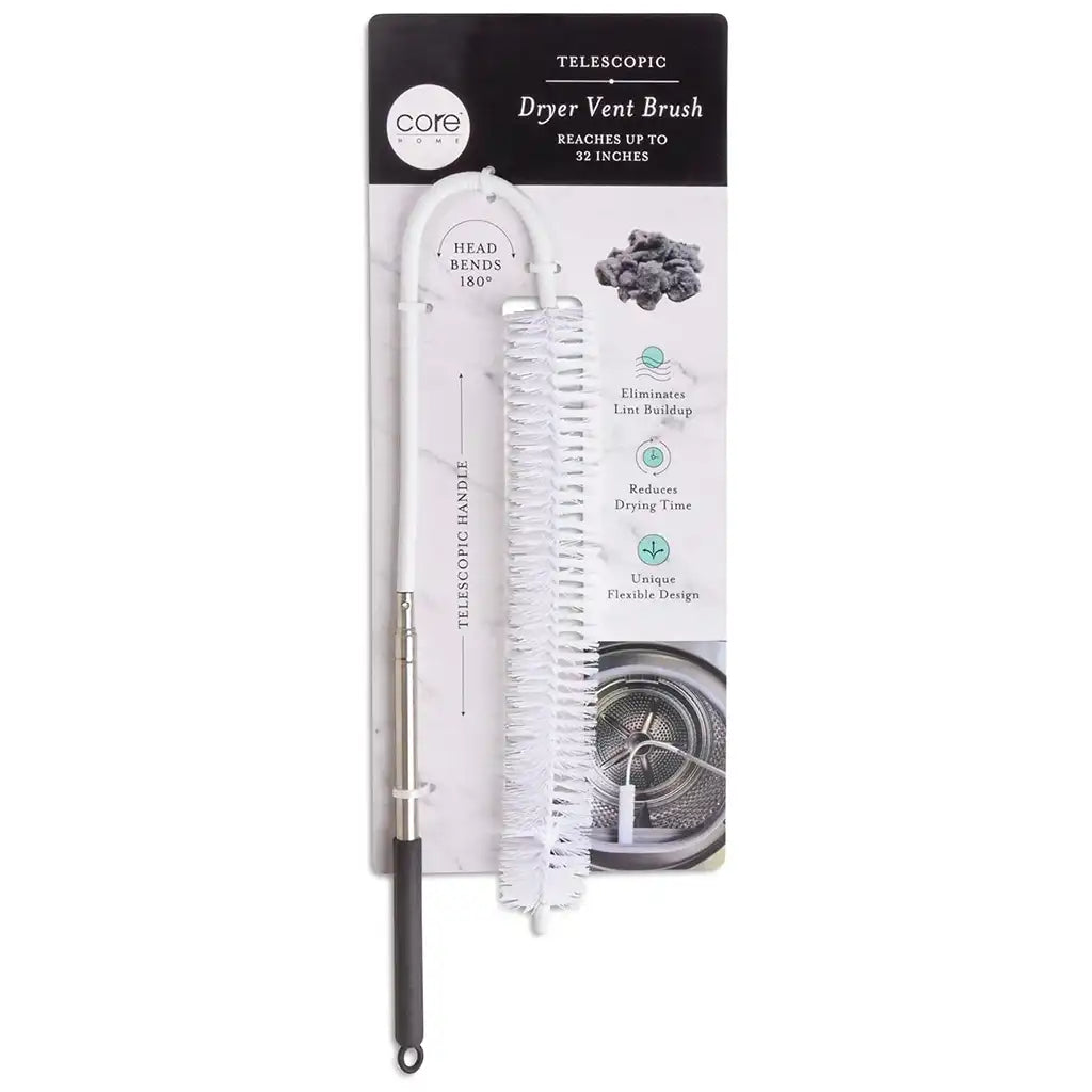 Telescopic Dryer Vent Brush Onyx