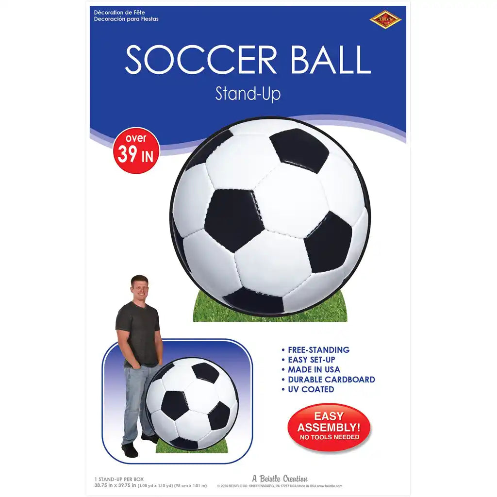 Soccer Ball Stand-Up, 39in