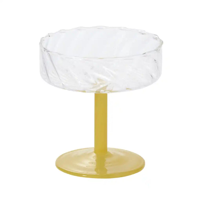 Nuovo Drinkware 4.25in x 4.5in, Yellow