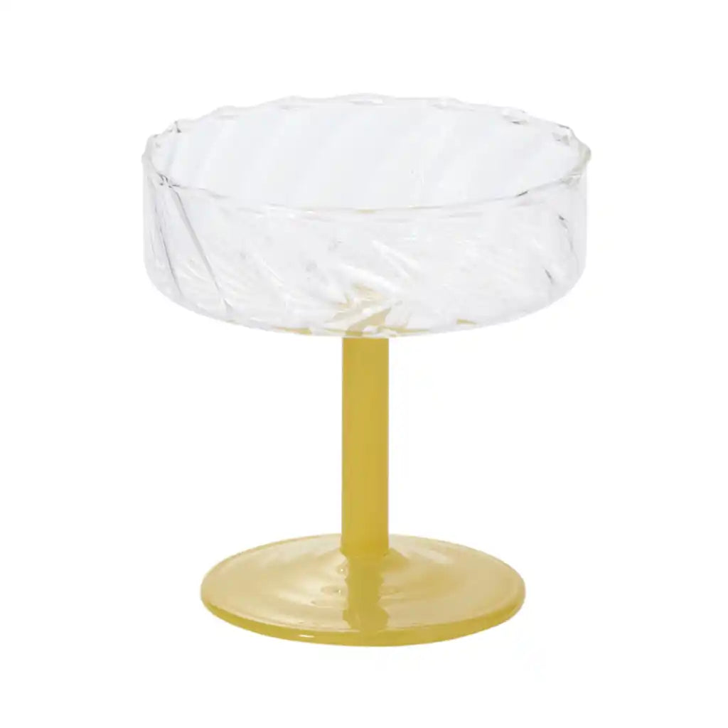 Nuovo Drinkware 4.25in x 4.5in, Yellow
