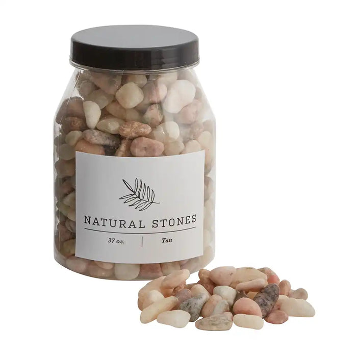 Tan Natural Stones, 37oz