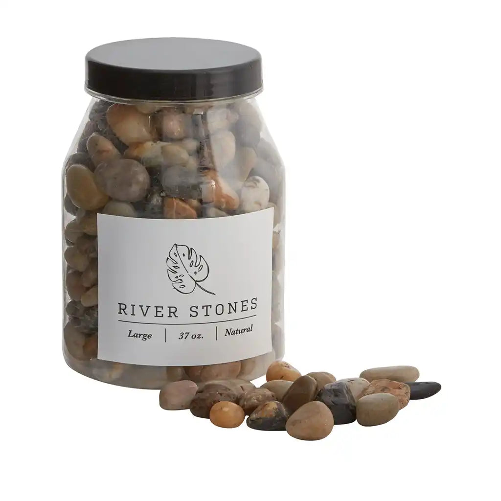 Large River Stones 37oz, Natural