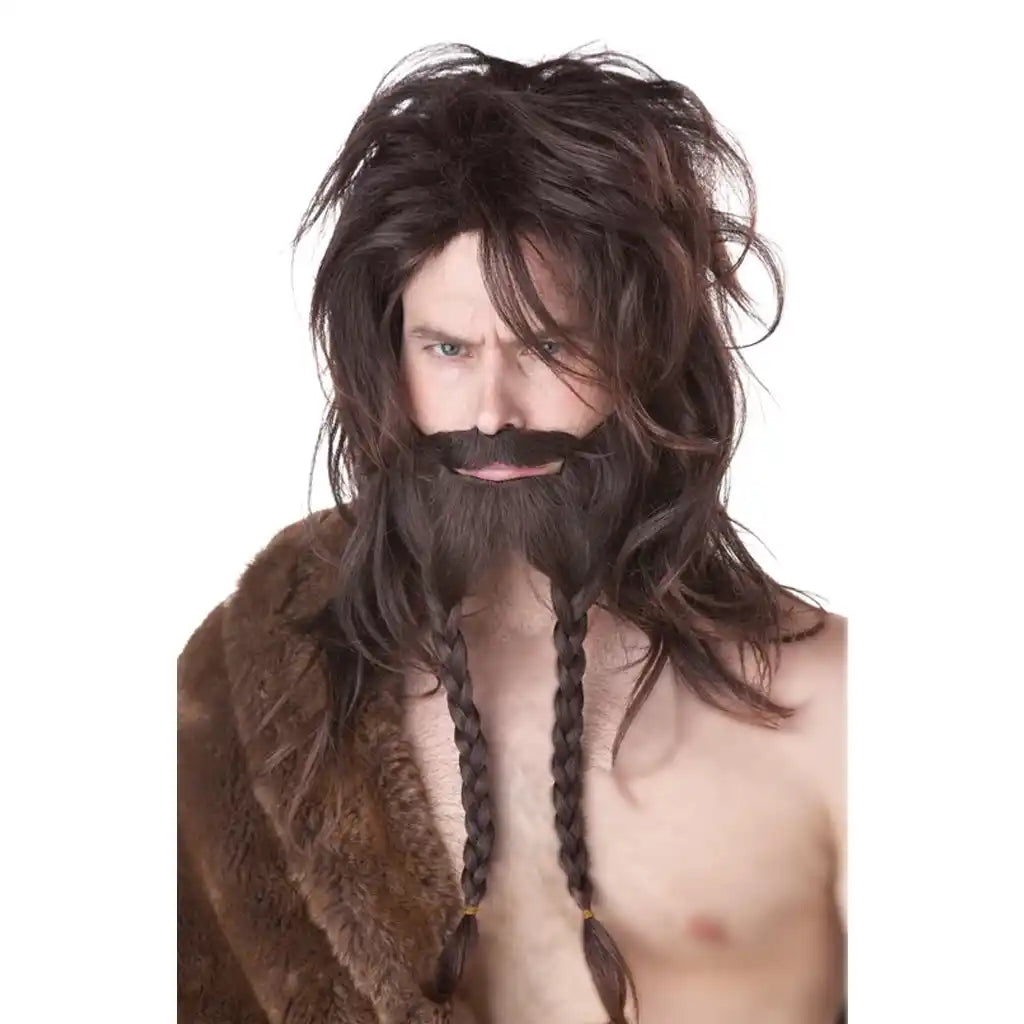 Viking Wig, Berad and Moustache