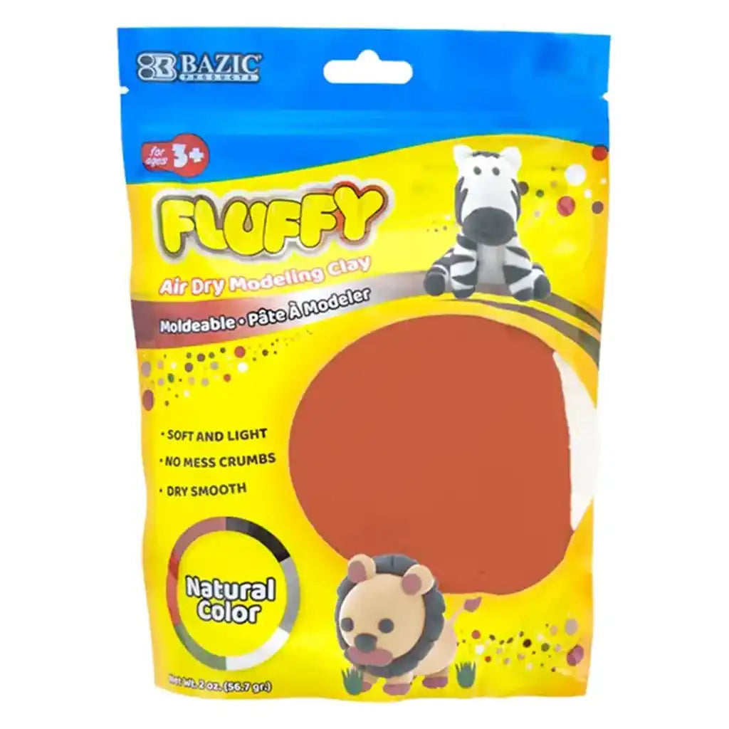 Air Dry Modeling Clay Natural/Earth Colors 2oz