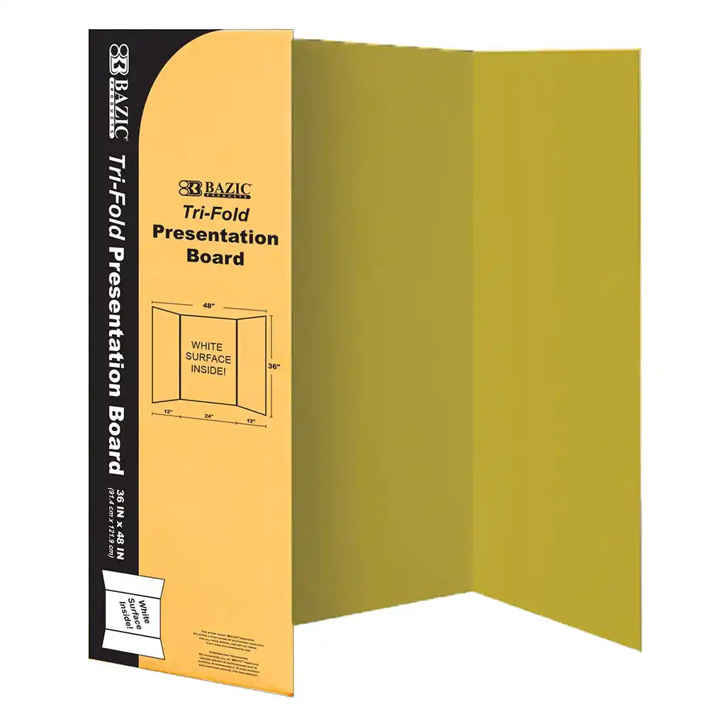 Tri-Fold Corrugated Presentation Board 36in x 48in