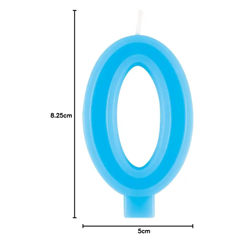 Numeral Bday Candle #0