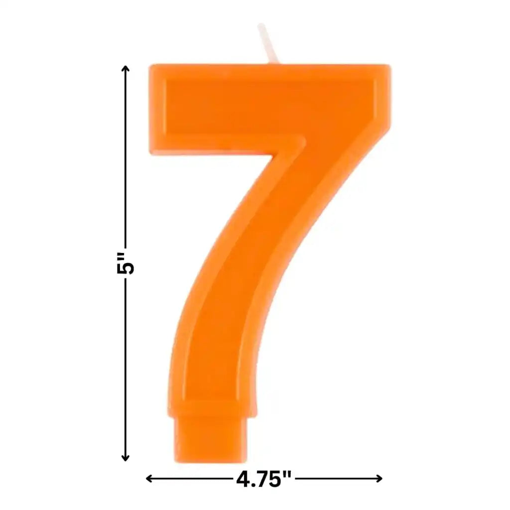 Numeral Bday Candle #7