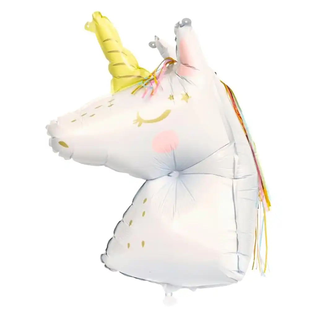 Unicorn-Shaped Giant Foil Balloon, 25.5in