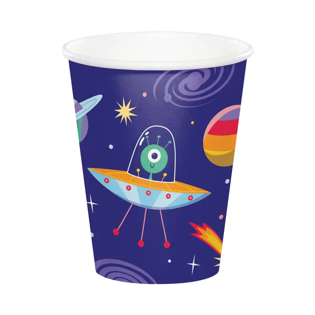Space Adventures Paper Cup 9oz, 8ct