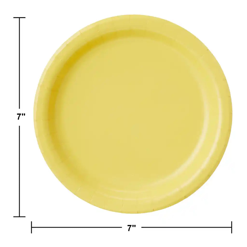 Mimosa Lunch Plates 7in, 24ct