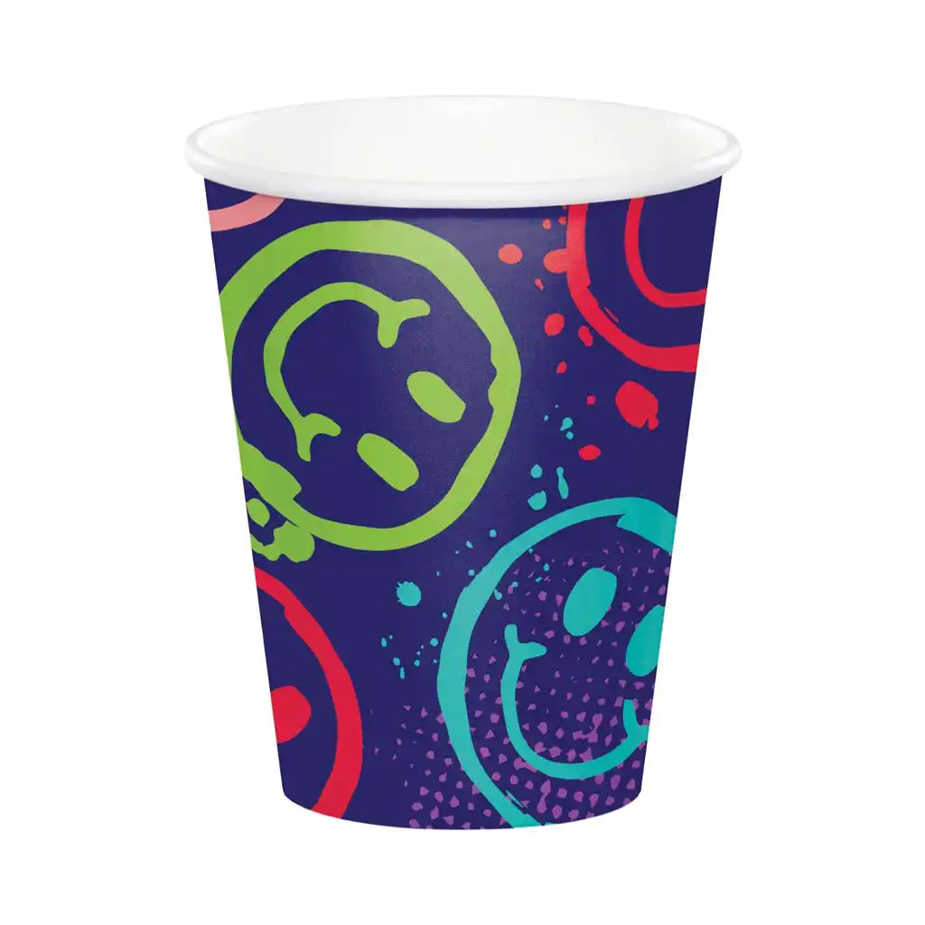Graffiti Party Paper Cup 9oz, 8ct