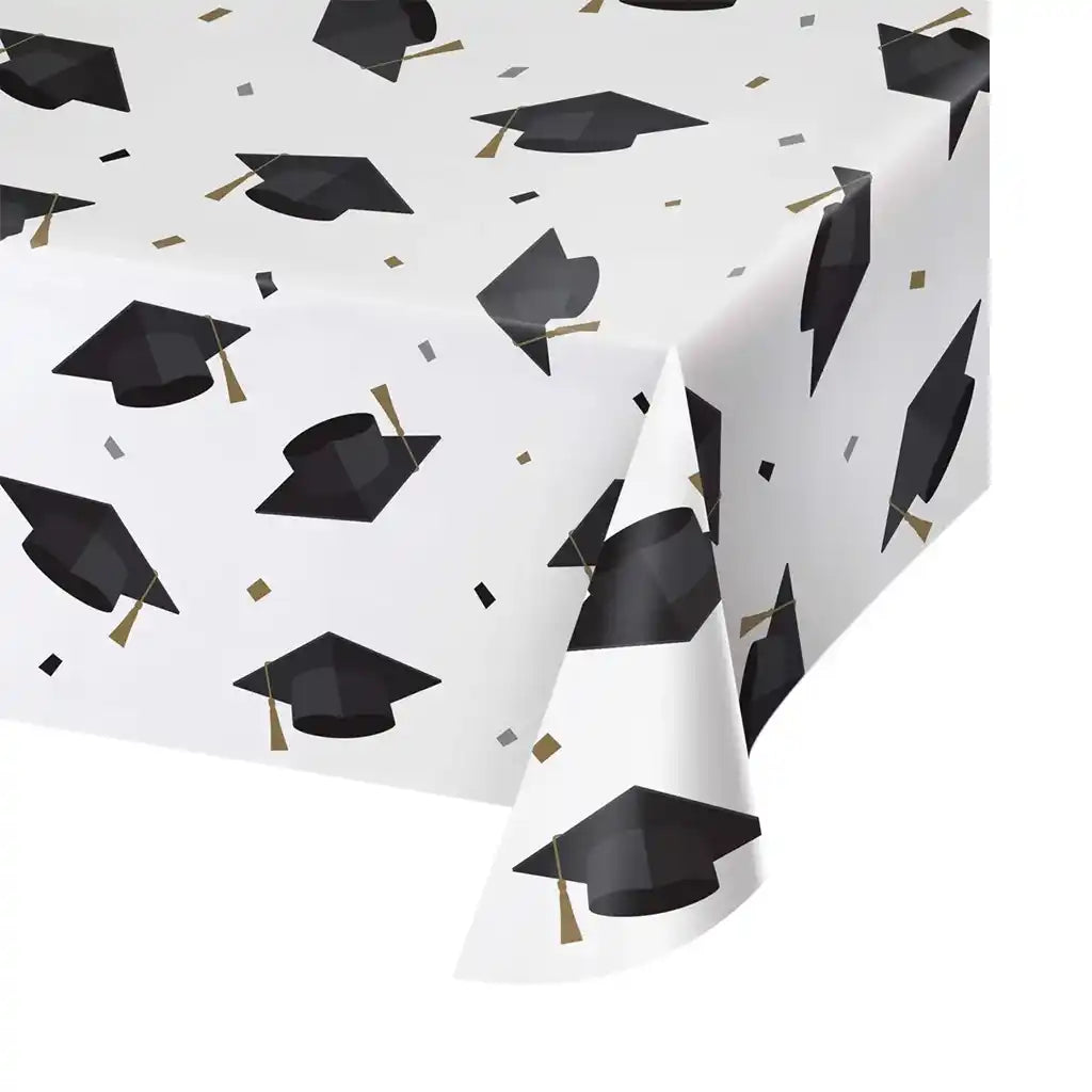 Grad Toss Paper Tablecover, 54in x 96in