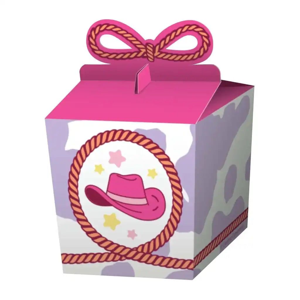 Boots And Bows Favor Box, 8ct