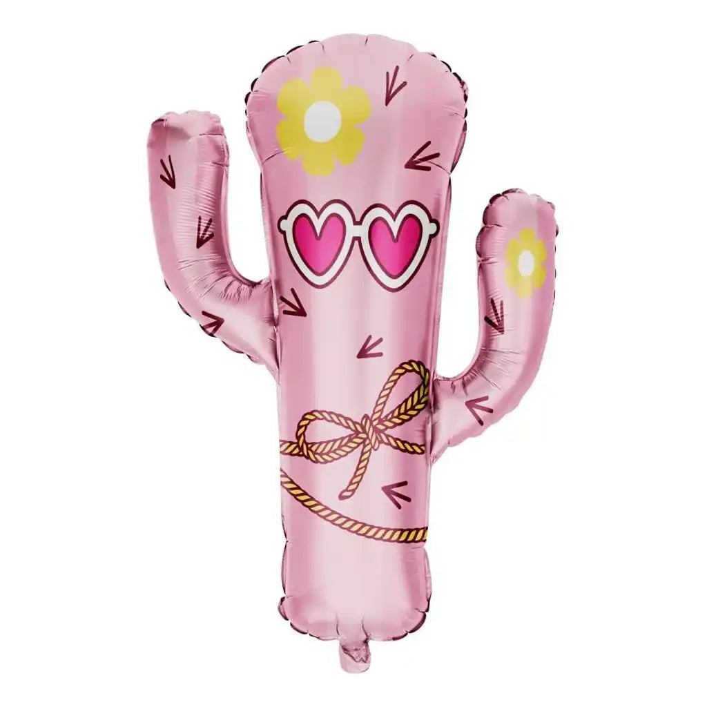 Boots And Bows Foil Balloon, 35in