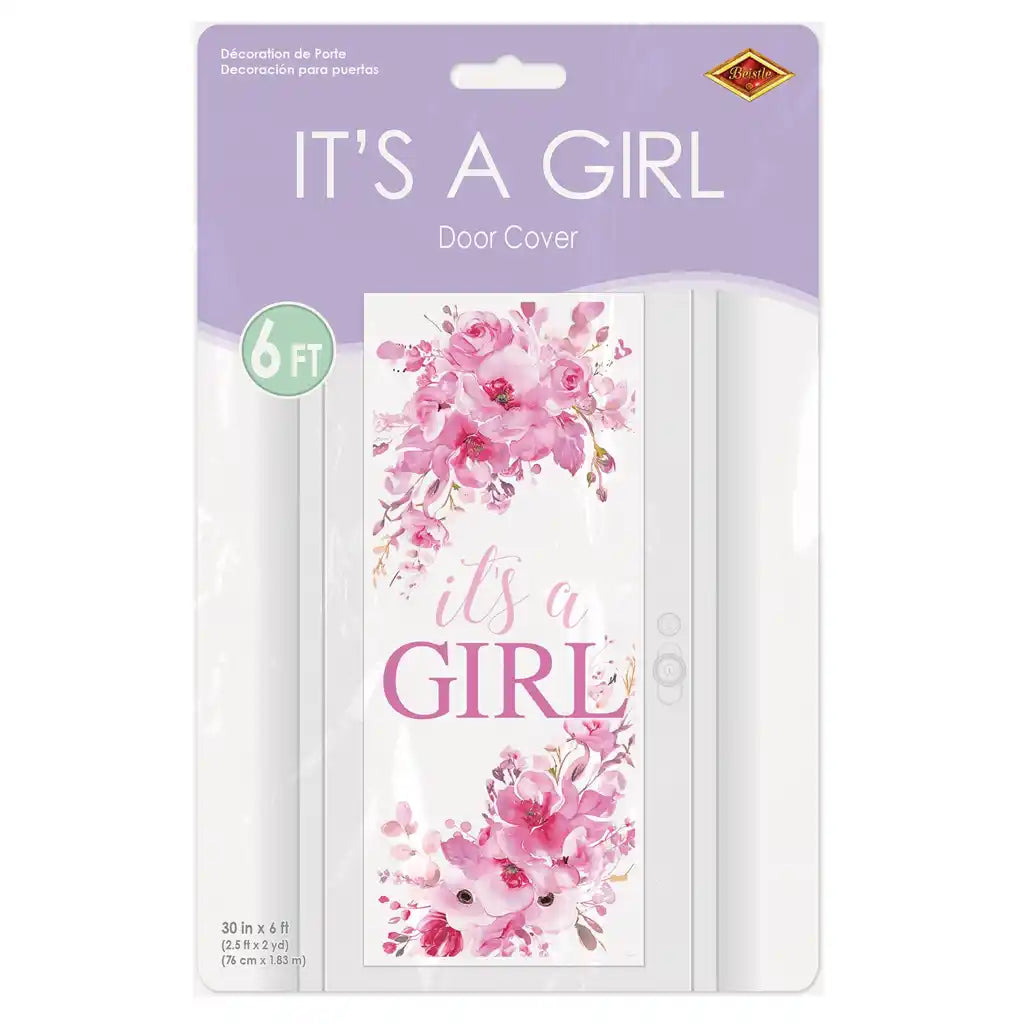 It&#39;s A Girl Door Cover, 6ft x 30in