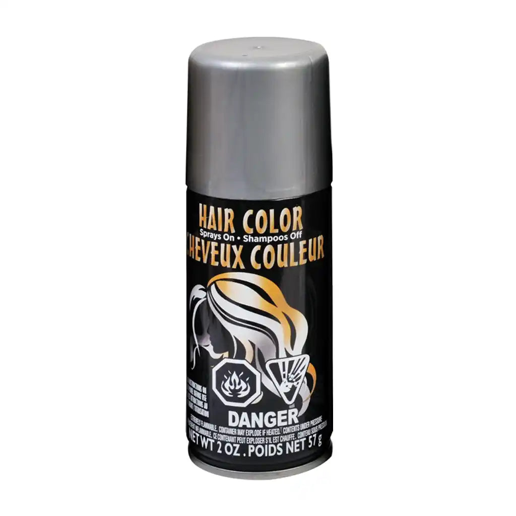 Color Hair Spray 2oz, Silver
