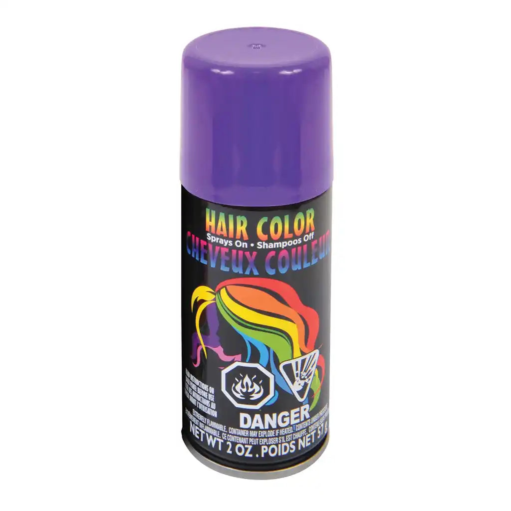 Fluorescent Hair Spray 2oz, Purple