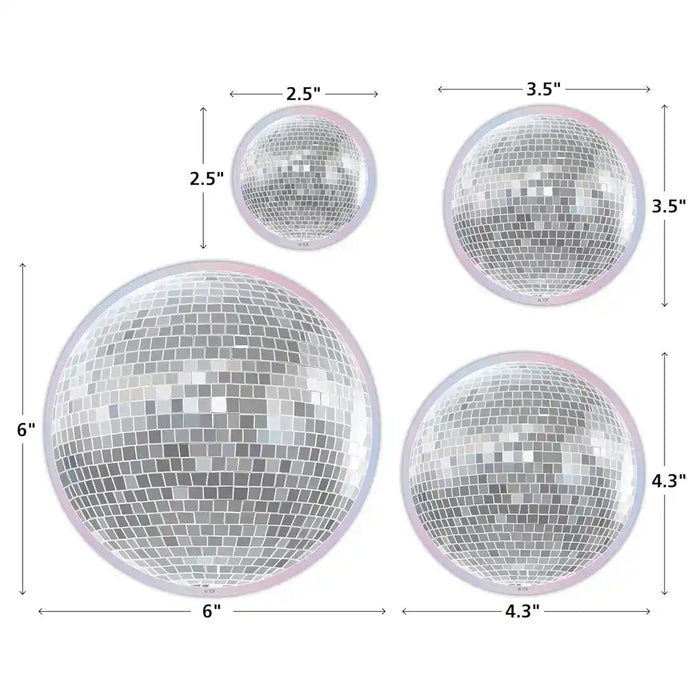 Disco Balls Accents Assorted Sizes