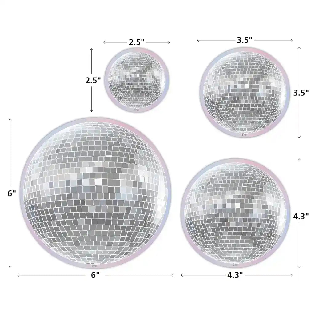 Disco Balls Accents Assorted Sizes