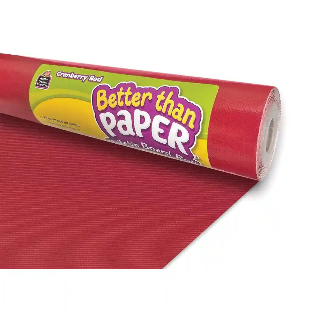 Cranberry Red Better Than Paper Bulletin Board Roll