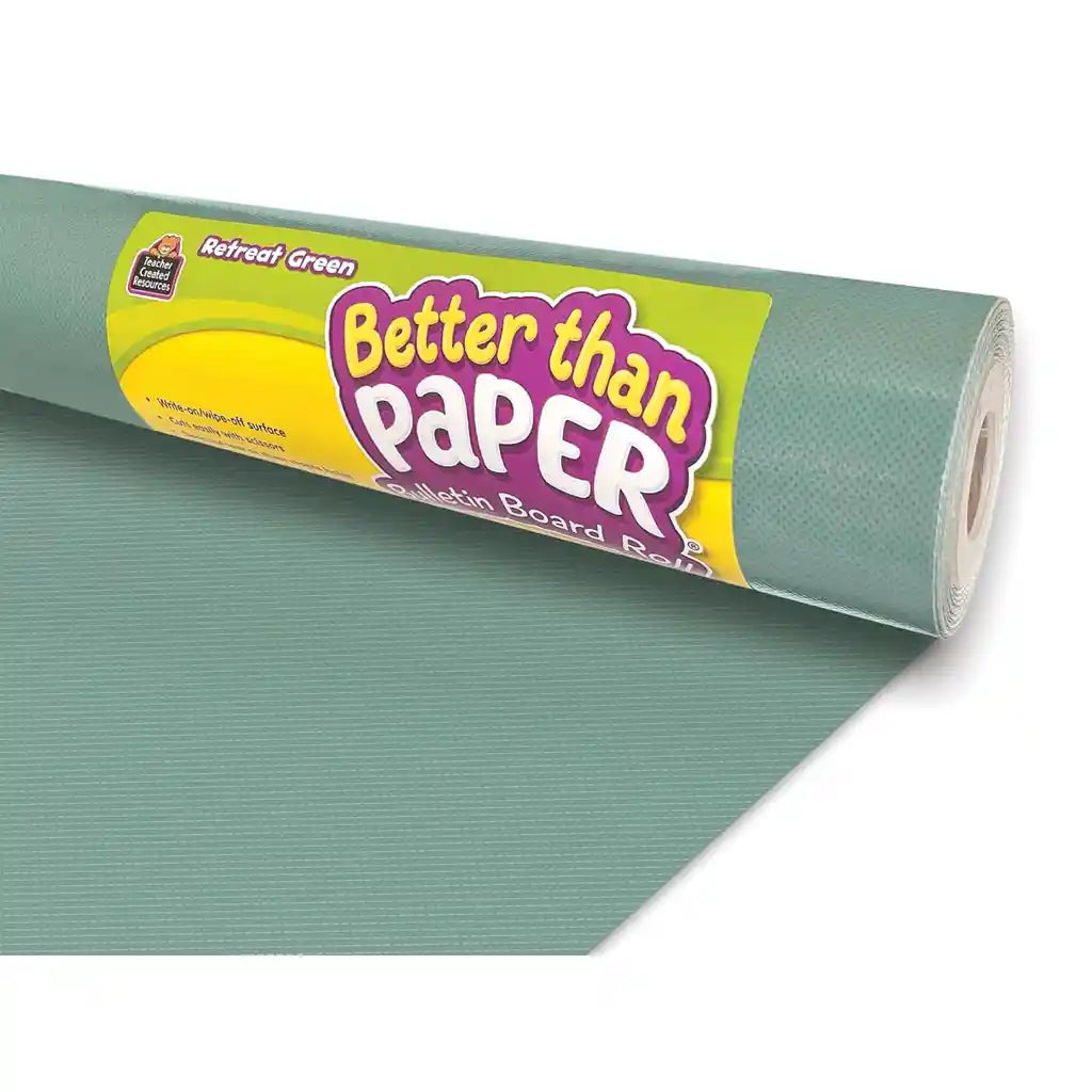Retreat Green Better Than Paper Bulletin Board Roll
