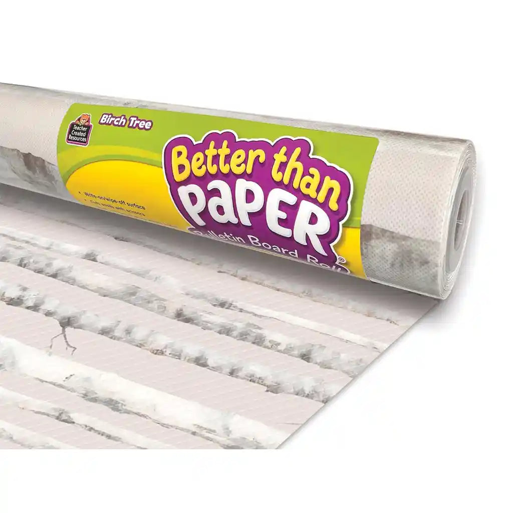 Birch Trees Better Than Paper Bulletin Board Roll
