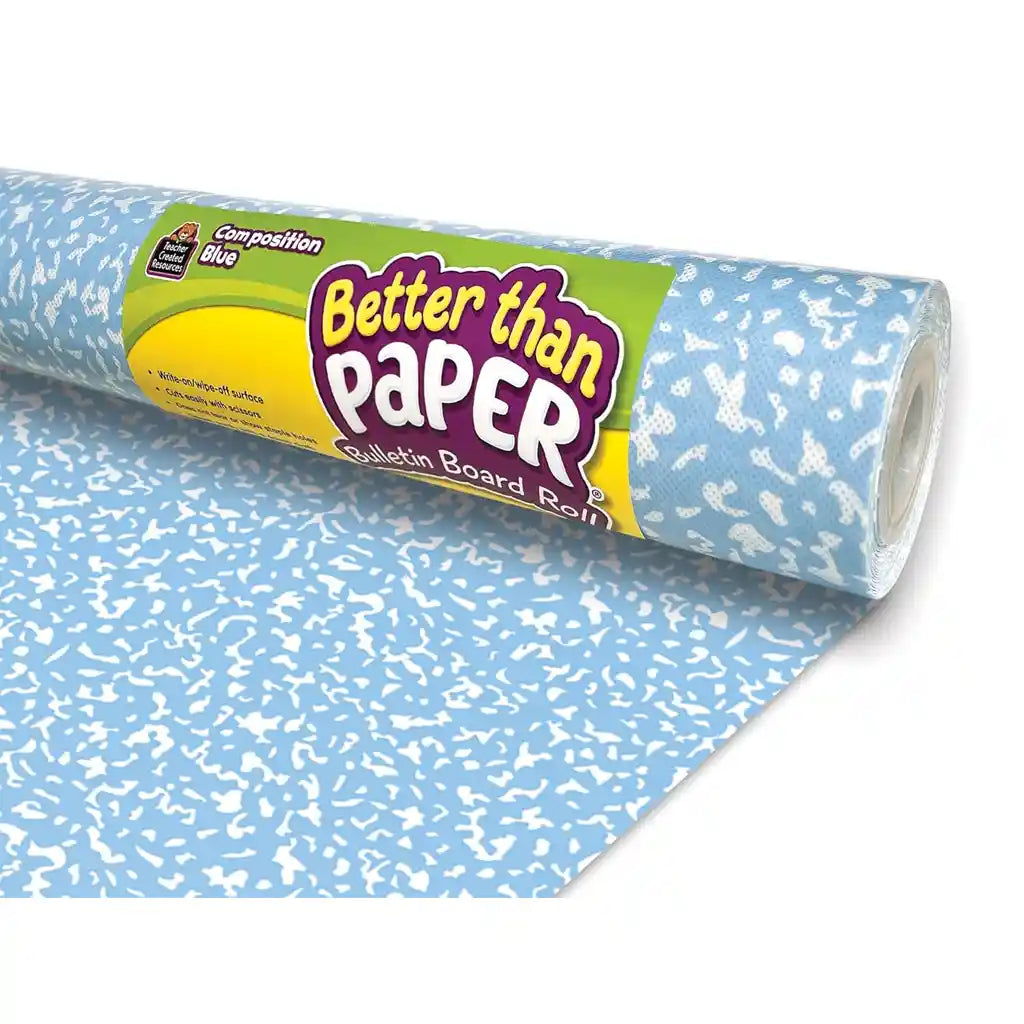 Composition Blue Better Than Paper Bulletin Board Roll