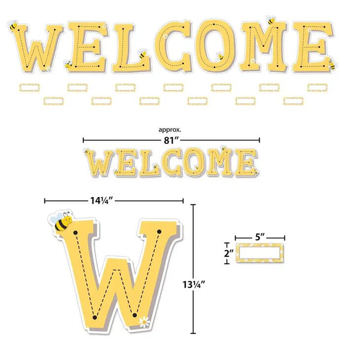 Buzzing Bees Welcome Bulletin Board
