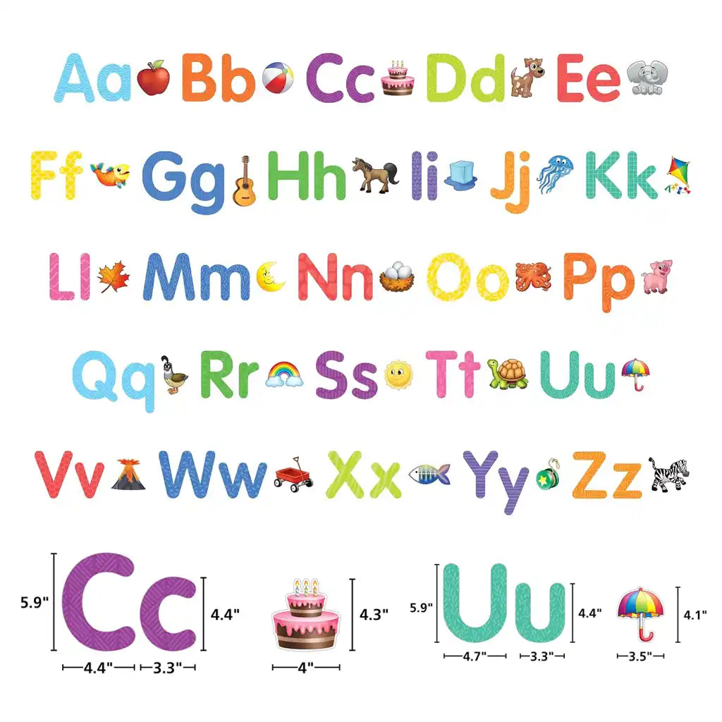 Alphabet Art Bulletin Board