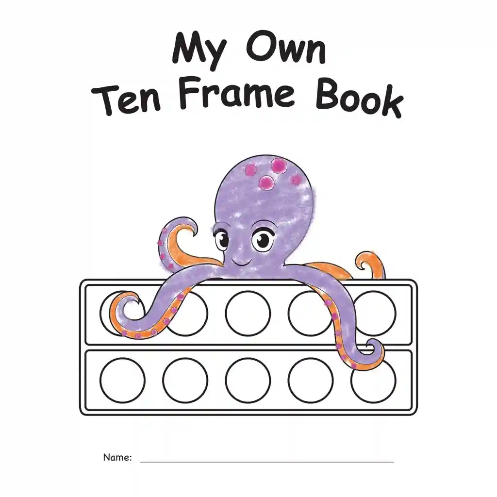 My Own Books: My Ten Frame Book