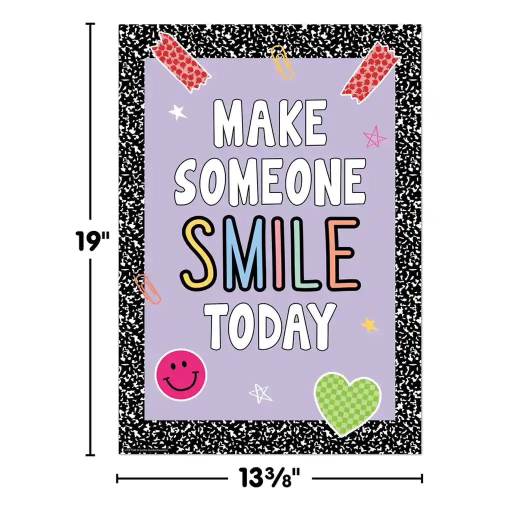 Make Someone Smile Today Positive Poster