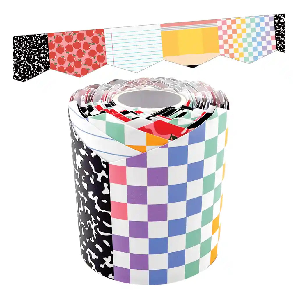 Cool for School Die-Cut Rolled Border Trim