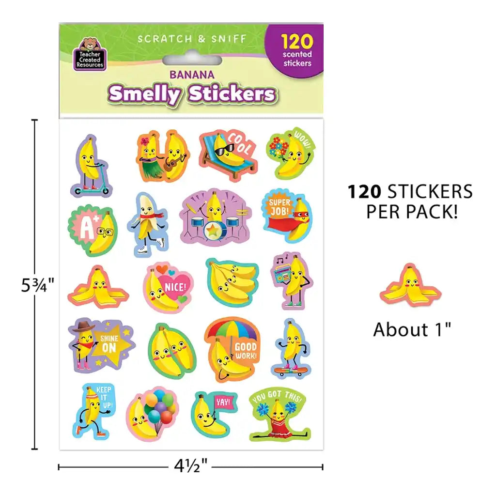 Banana Smelly Stickers