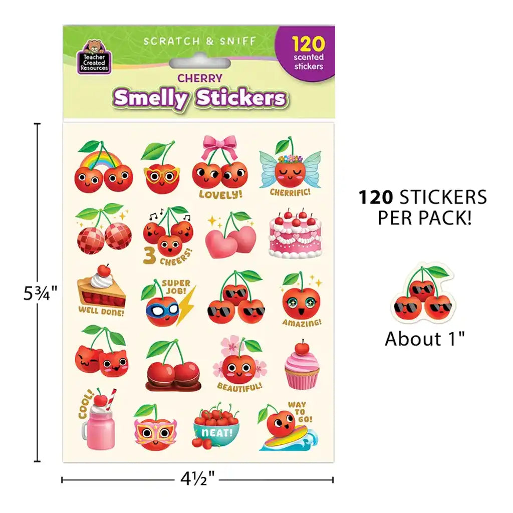 Cherry Smelly Stickers