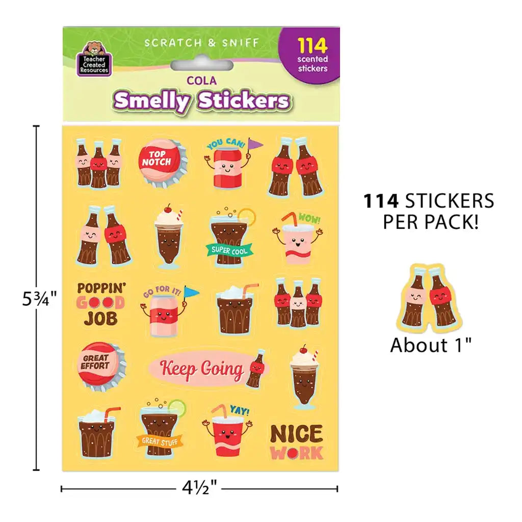 Cola Smelly Stickers