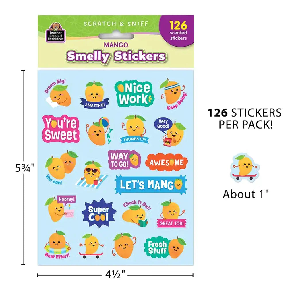 Mango Smelly Stickers