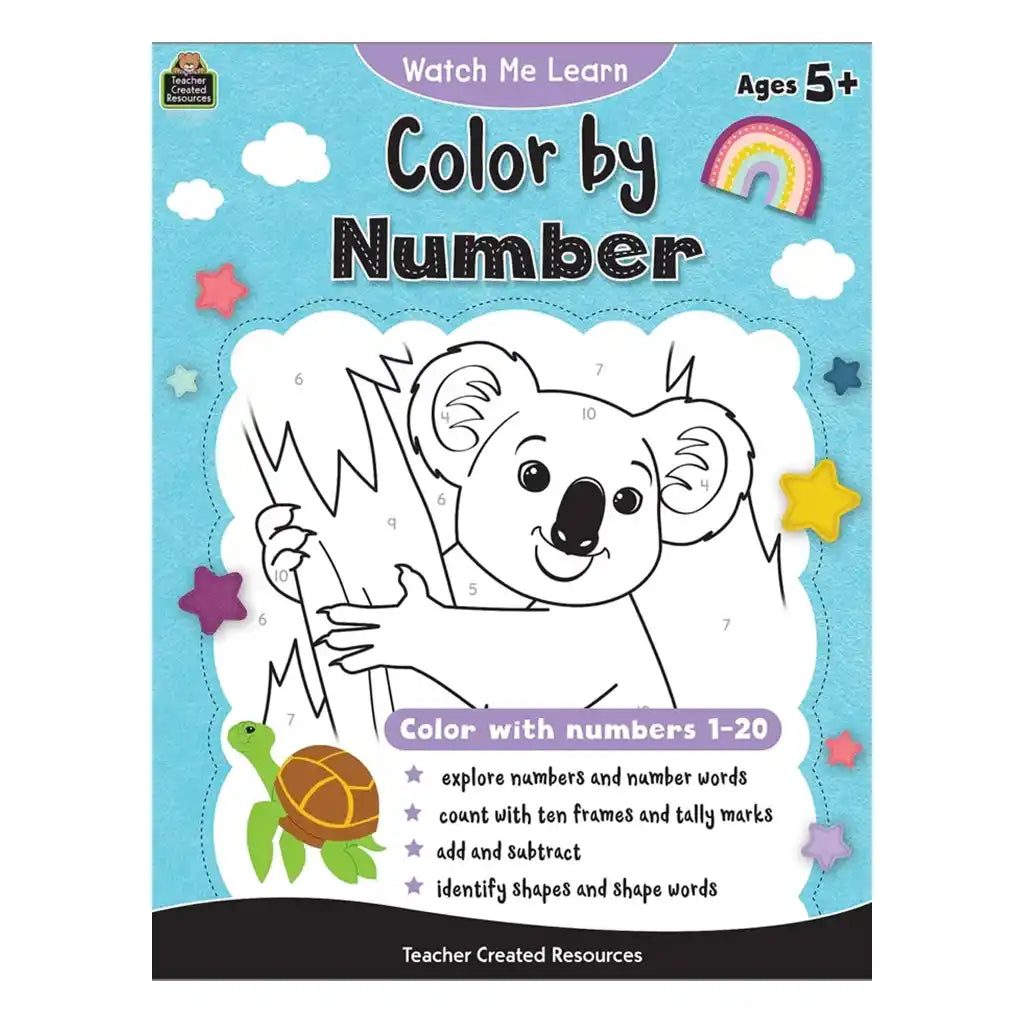 Watch Me Learn: Color By Number
