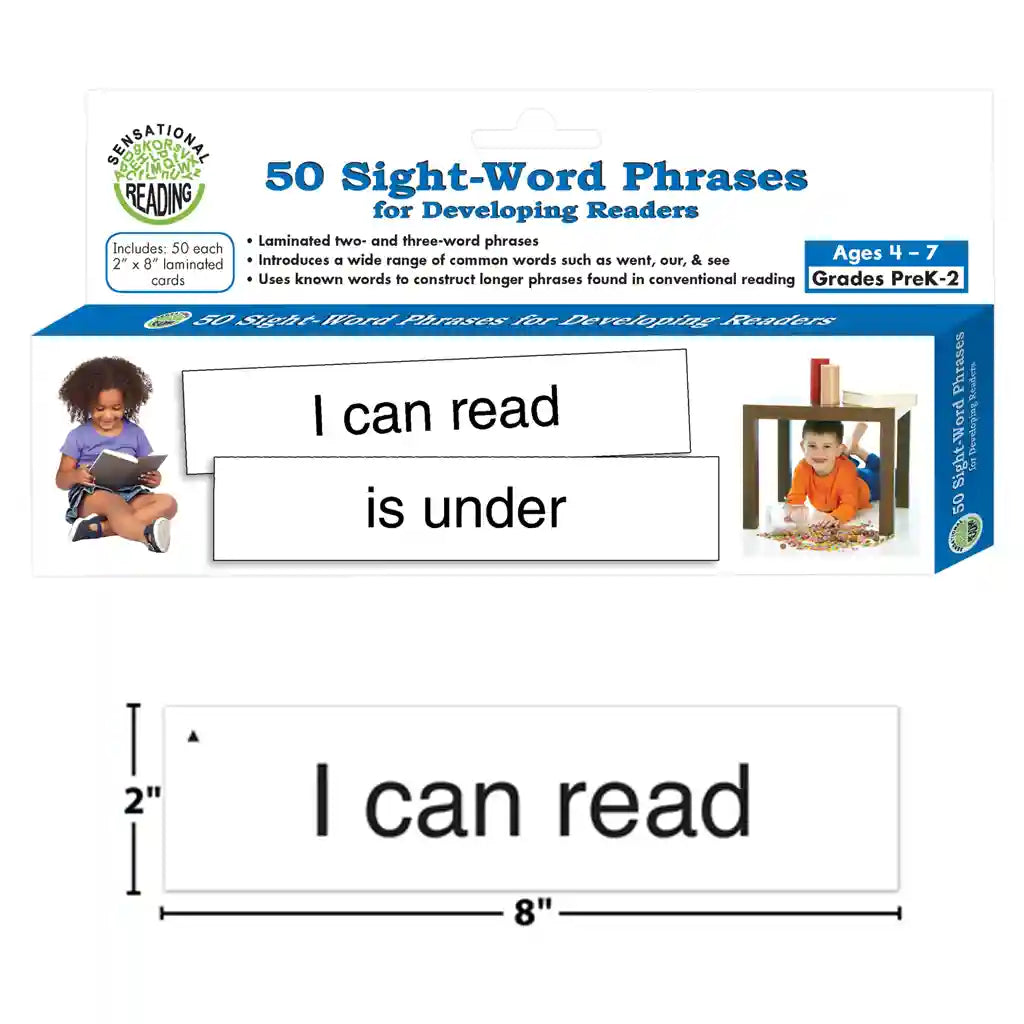 50 Sight-Word Phrases for Developing Readers