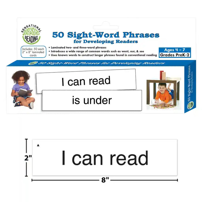 50 Sight-Word Phrases for Developing Readers