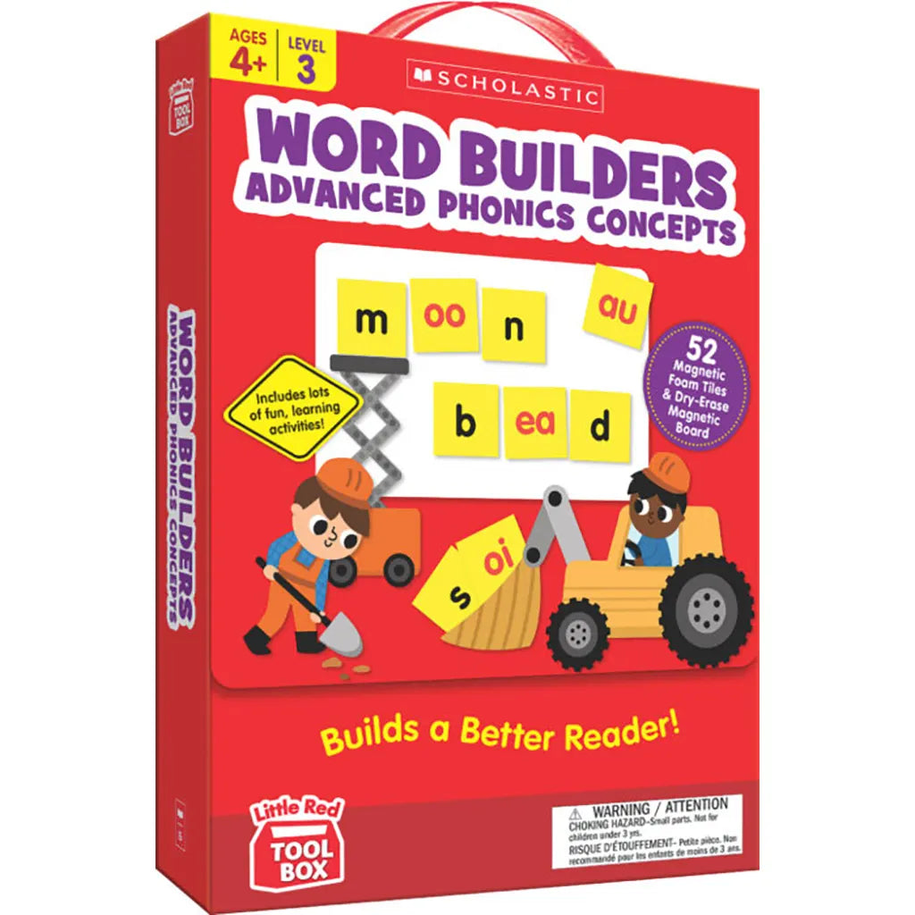 Little Red Tool Box: Word Builders: Advanced Phonics Concepts