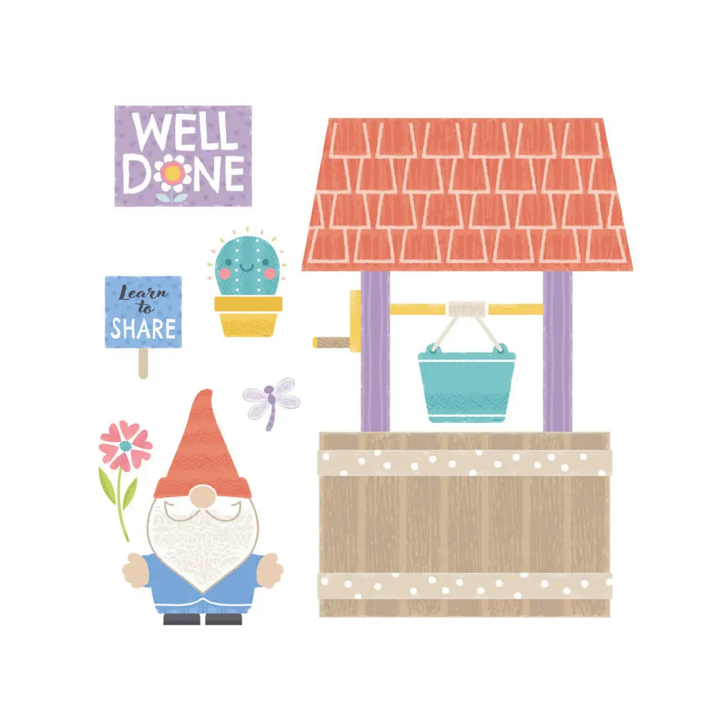 Well Wishes Bulletin Board Set, 37pcs