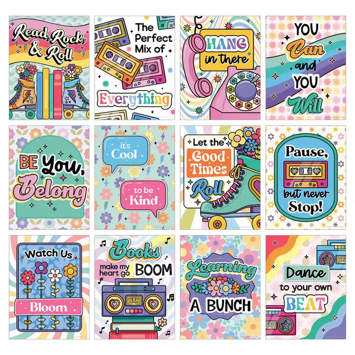 Mini Posters: Retro Remix Poster Set